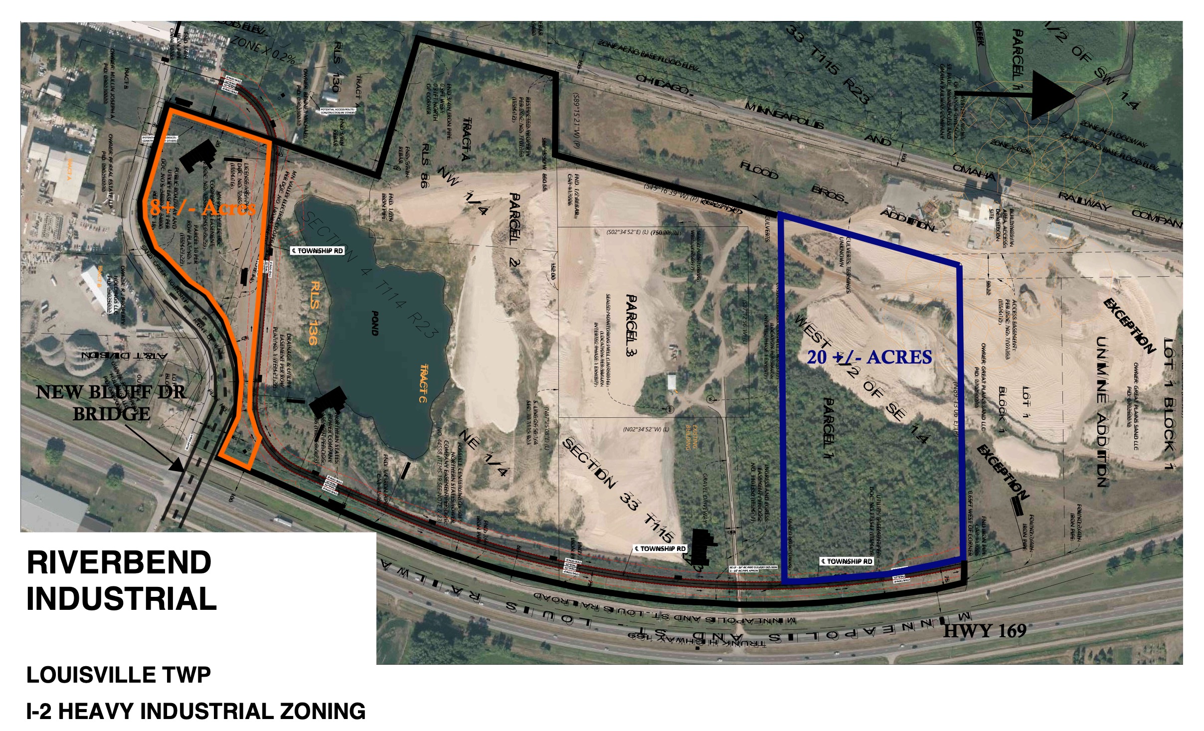 Riverbend Industrial Property - For Sale by JMH Land