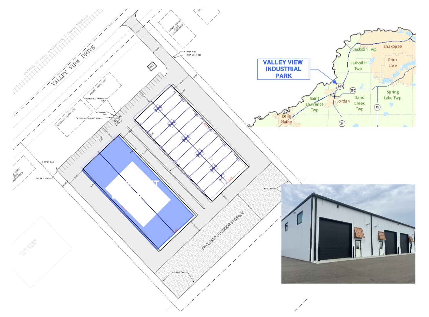 Valley View Storage Condos - For Sale by JMH Land